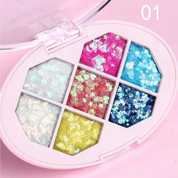 CmaaDU Other - 🎉 Host Pick 🎉 Bright Seven Color Glitter Multipurpose Eyeshadow Palette